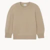 Pull Cachemire Col Rond Oversize, 8 Fils