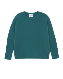 Pull Cachemire Col Rond Oversize Femme, 6 Fils