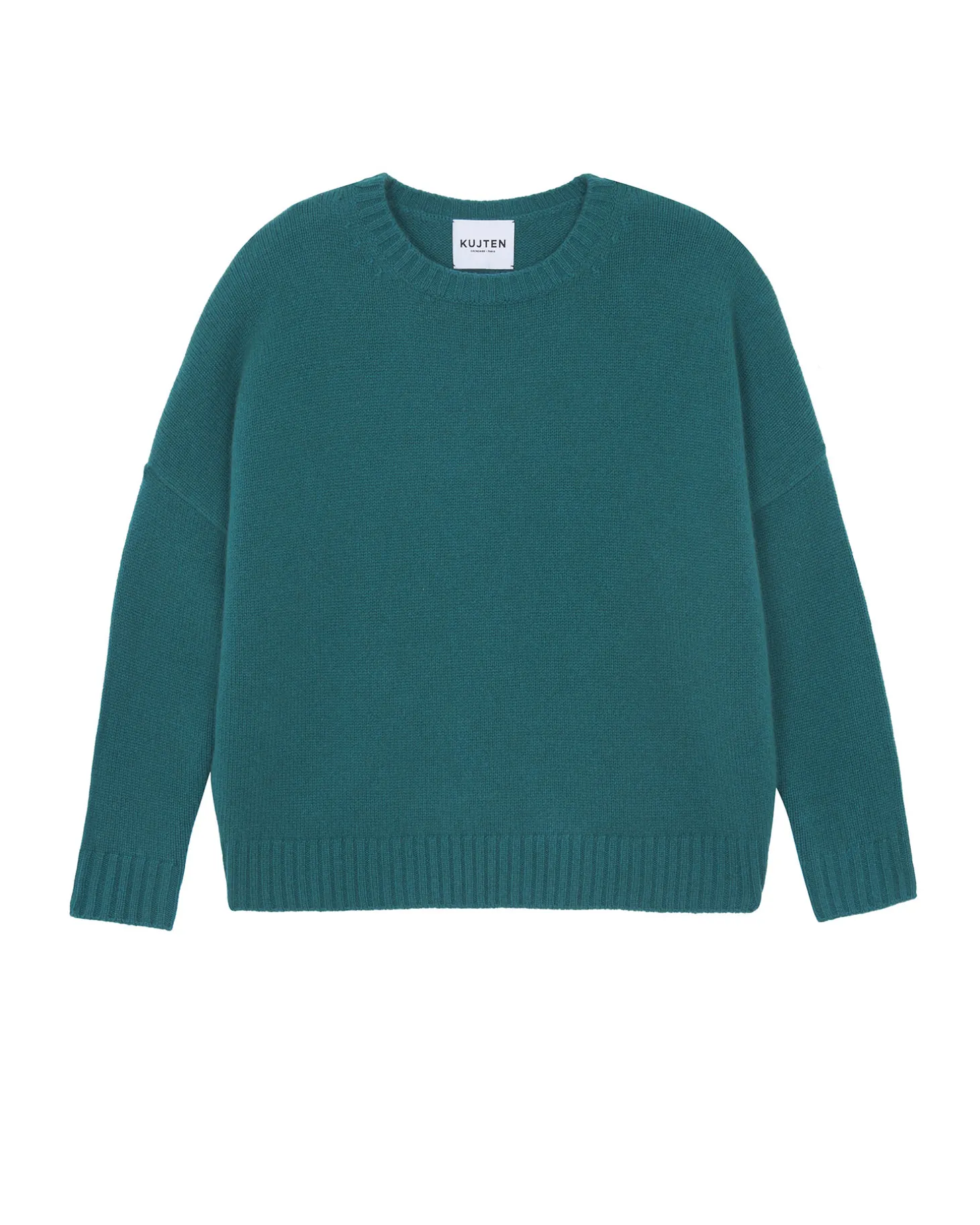Pull Cachemire Col Rond Oversize Femme, 6 Fils