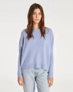 Pull Cachemire Col Rond Oversize Femme
