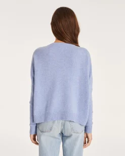 Pull Cachemire Col Rond Oversize Femme