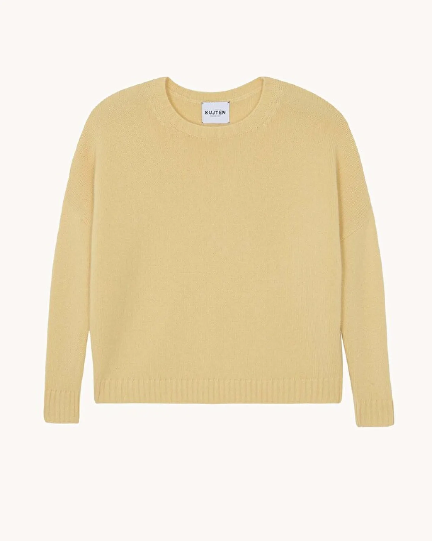 Pull Cachemire Col Rond Oversize Femme, 6 Fils
