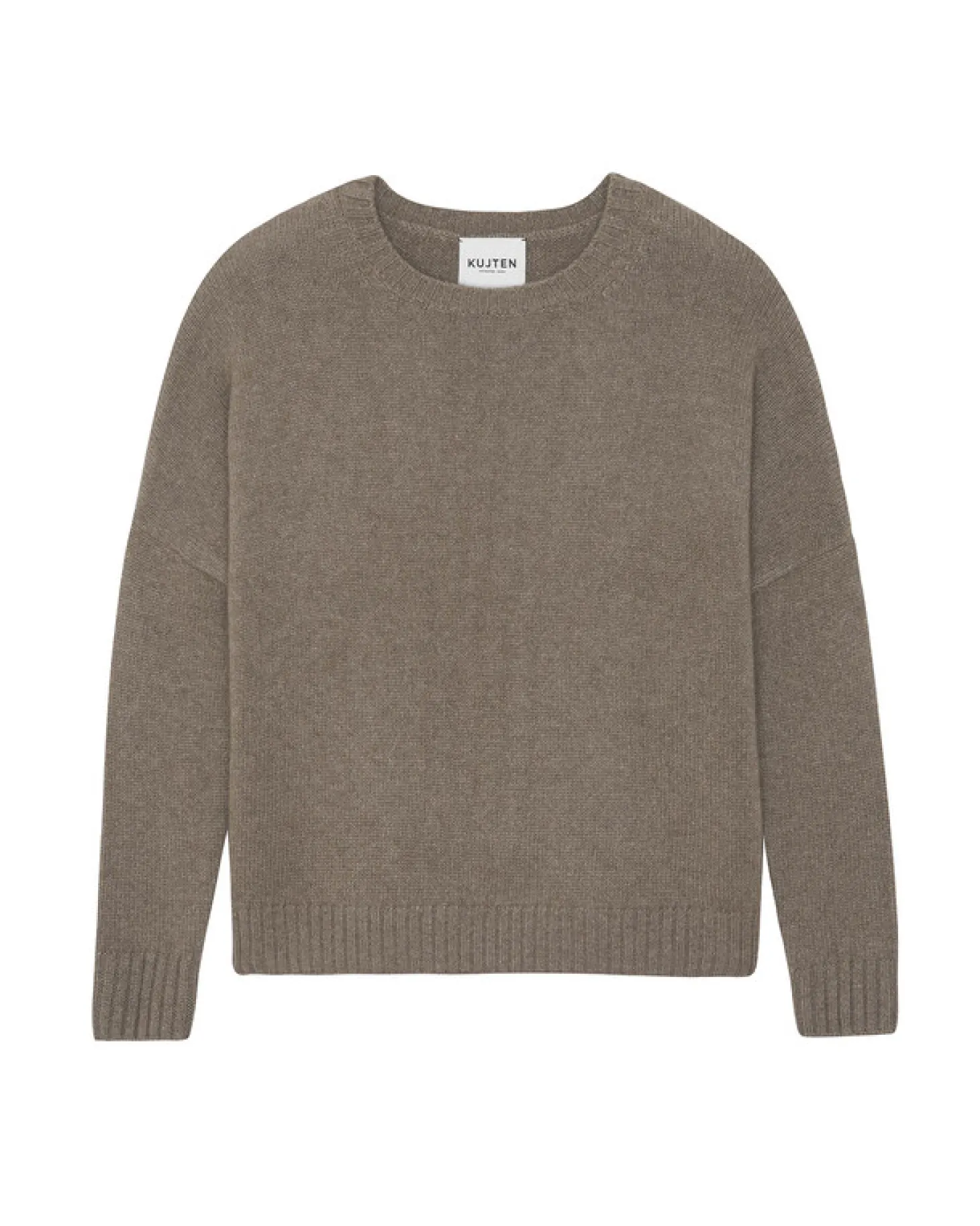 Pull Cachemire Col Rond Oversize Femme