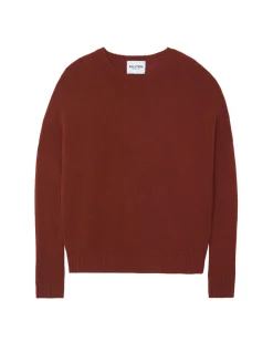 Pull Cachemire Col Rond Oversize Femme