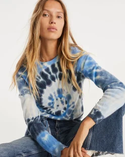 Pull Cachemire Col Rond Tie & Dye Sunny