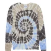 Pull Cachemire Col Rond Tie & Dye, 2 Fils