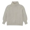 Pull Cachemire Col Roule Oversize Femme, 6 Fils