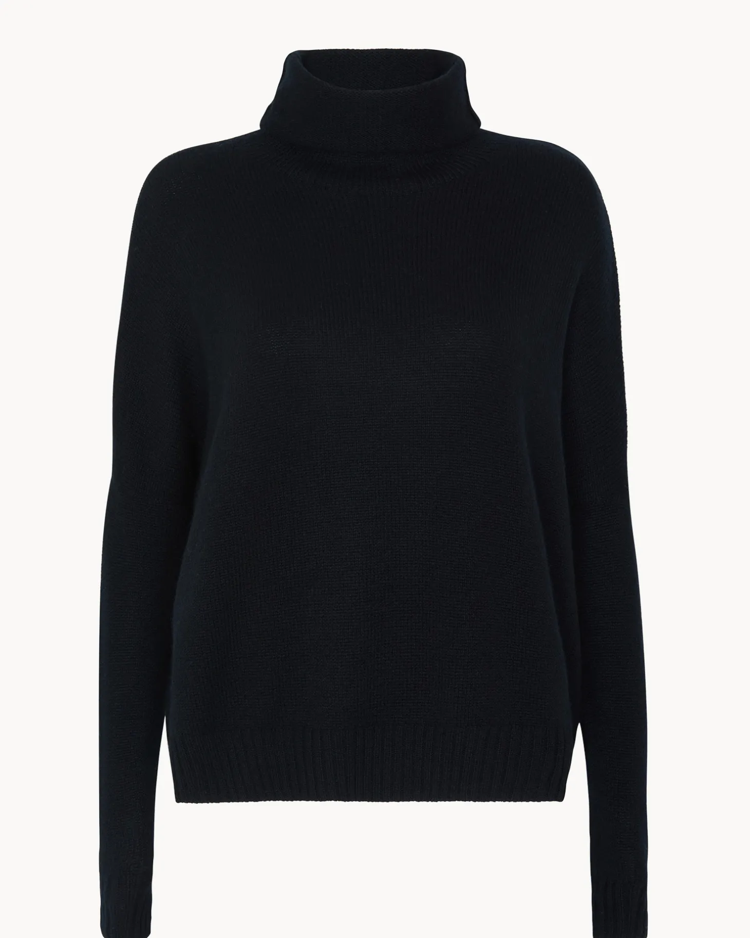 Pull Cachemire Col Roule Oversize