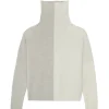 Pull Cachemire Col Roule Oversize Femme