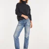Pull Cachemire Col Roule Oversize Femme