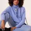 Pull Cachemire Col Roule Liquette, 2 Fils