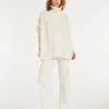 Pull Cachemire Col Roule Oversize Femme