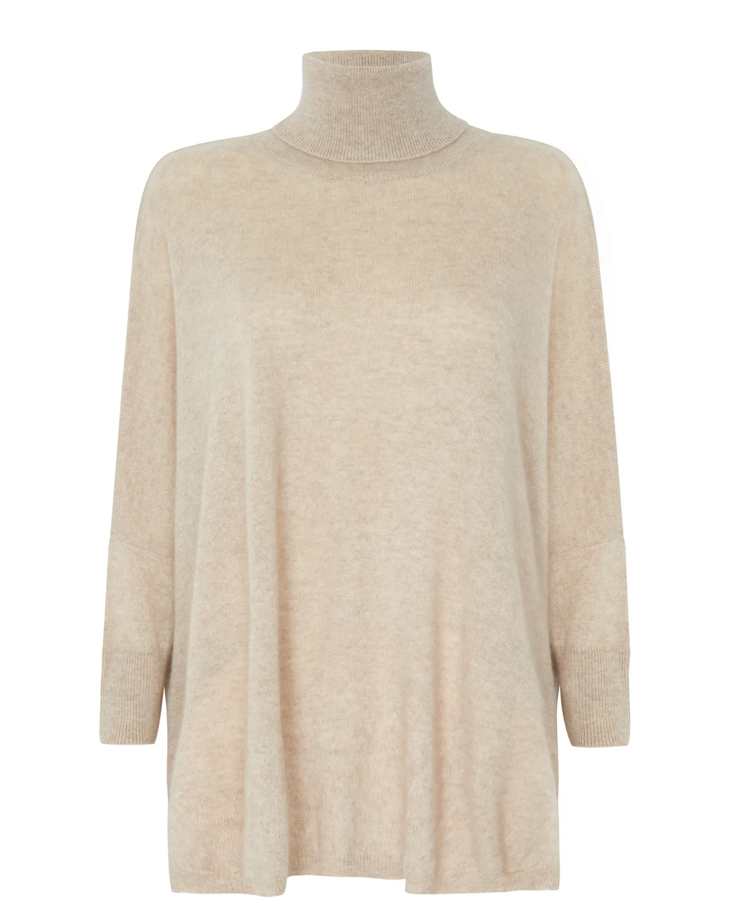 Pull Cachemire Col Roule Oversize