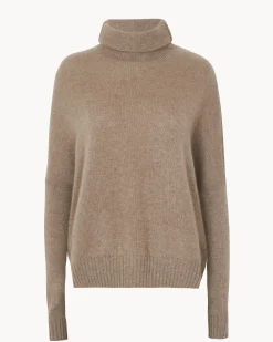 Pull Cachemire Col Roule Oversize