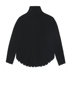 Pull Cachemire Col Roule Liquette, 2 Fils