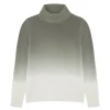 Pull Cachemire Col Roule Dip Dye, 4 Fils