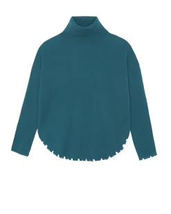 Pull Cachemire Col Roule Liquette, 2 Fils