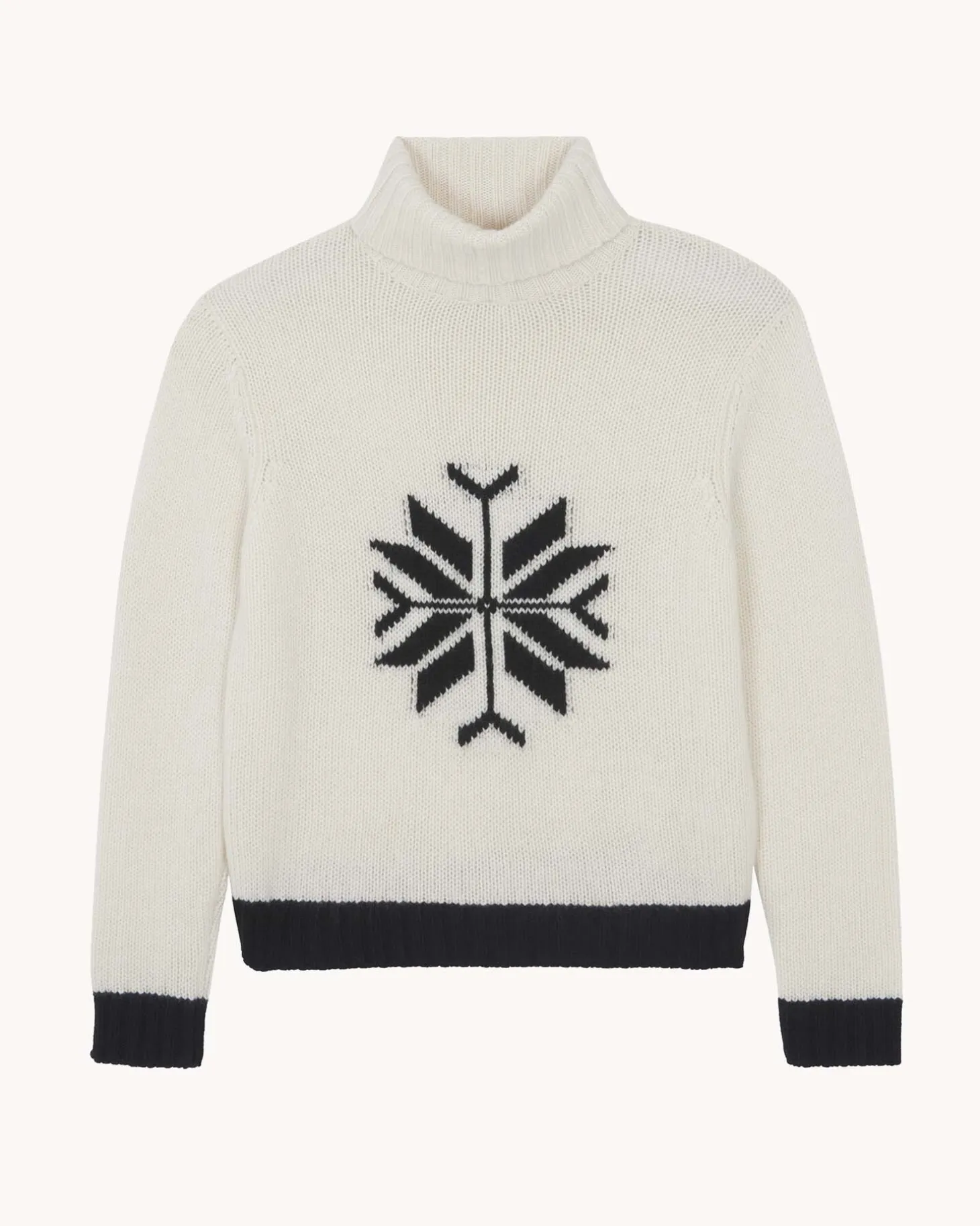 Pull Cachemire Col Roule, 10 Fils