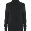 Pull Cachemire Col Roule Manches Mitaine