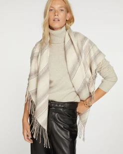 Pull Cachemire Col Roule Manches Mitaine