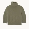 Pull Cachemire Col Roule Oversize, 8 Fils