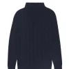 Pull Cachemire Col Roule Torsade