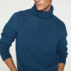 Pull Cachemire Col Roule Manches Longues