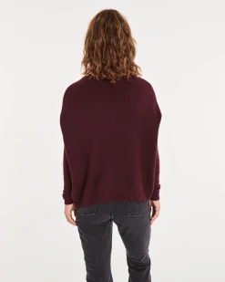 Pull Cachemire Col Roule Oversize