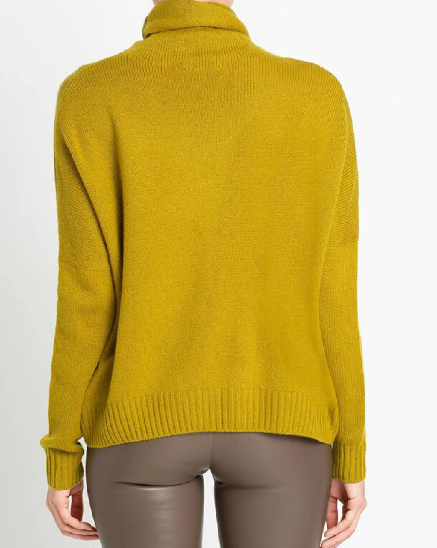 Pull Cachemire Col Roule Oversize