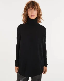 Pull Cachemire Col Roule Liquette Oversize