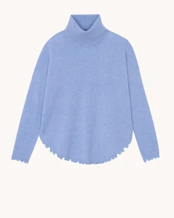 Pull Cachemire Col Roule Liquette, 2 Fils