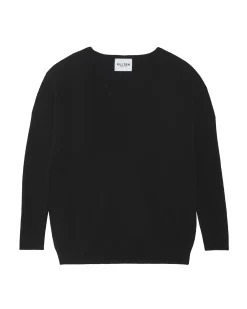 Pull Cachemire Col U Oversize