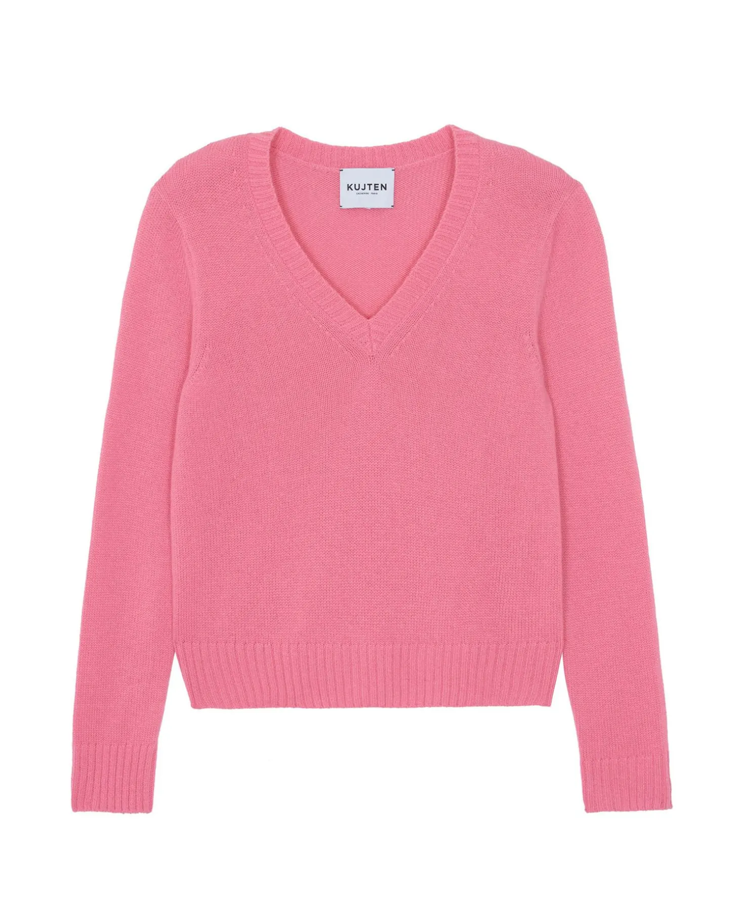 Pull Cachemire Col V, 4 Fils