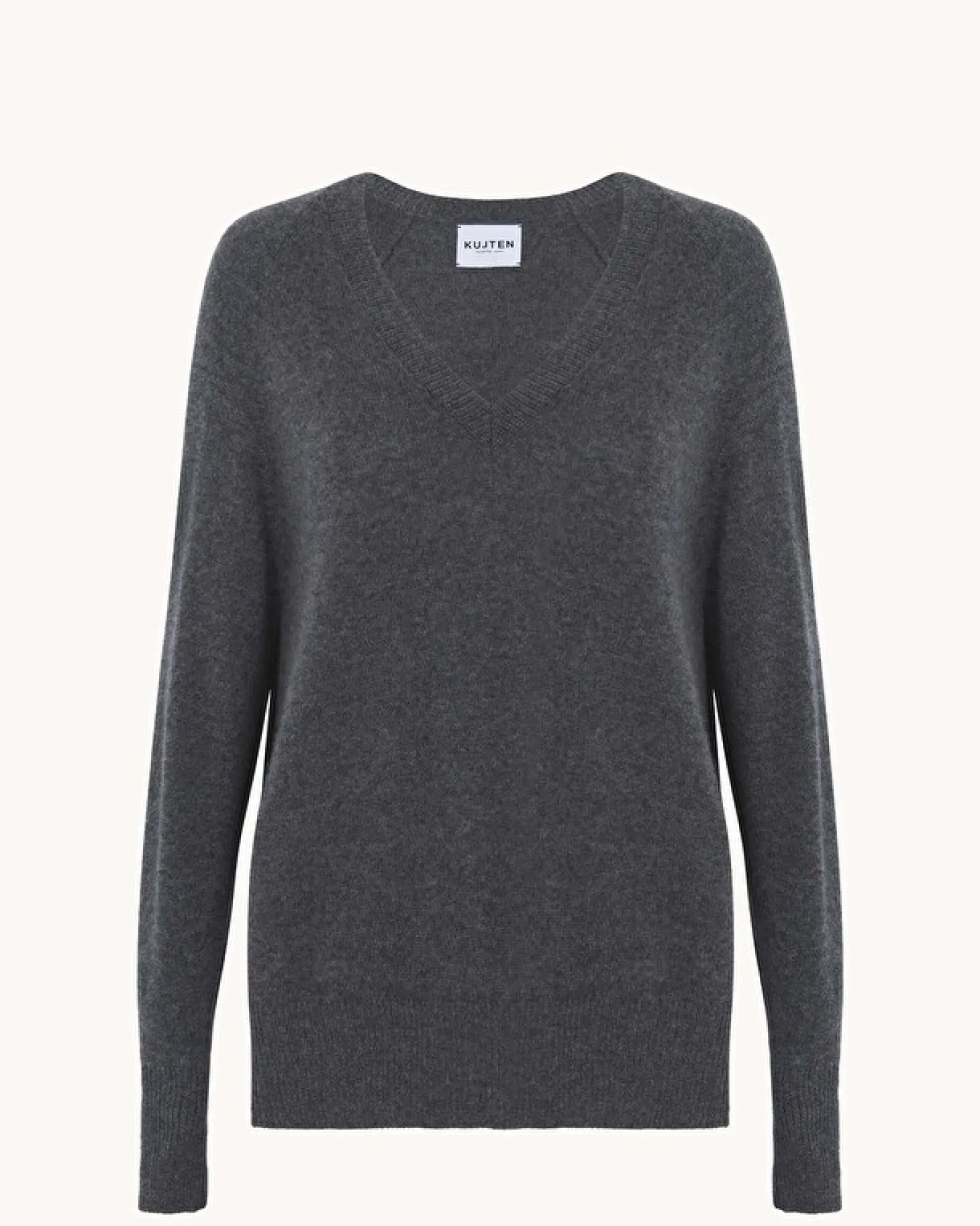 Pull Cachemire Col V, 2 Fils