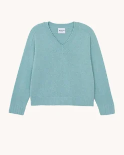 Pull Cachemire Col V, 6 Fils