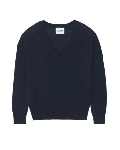 Pull Cachemire Col V Boyfriend