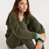 Pull Cachemire Col V Boyfriend Femme