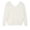 Pull Cachemire Col V Danseuse Oversize