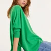 Pull Cachemire Col V Femme Oversize