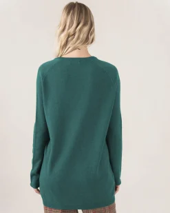 Pull Cachemire Col V Femme Boyfriend