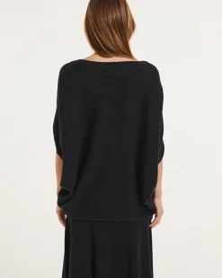 Pull Cachemire Col V Femme Sans Manches