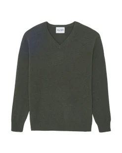 Pull Cachemire Col V Manches Longues
