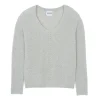 Pull Cachemire Col V Manches Longues