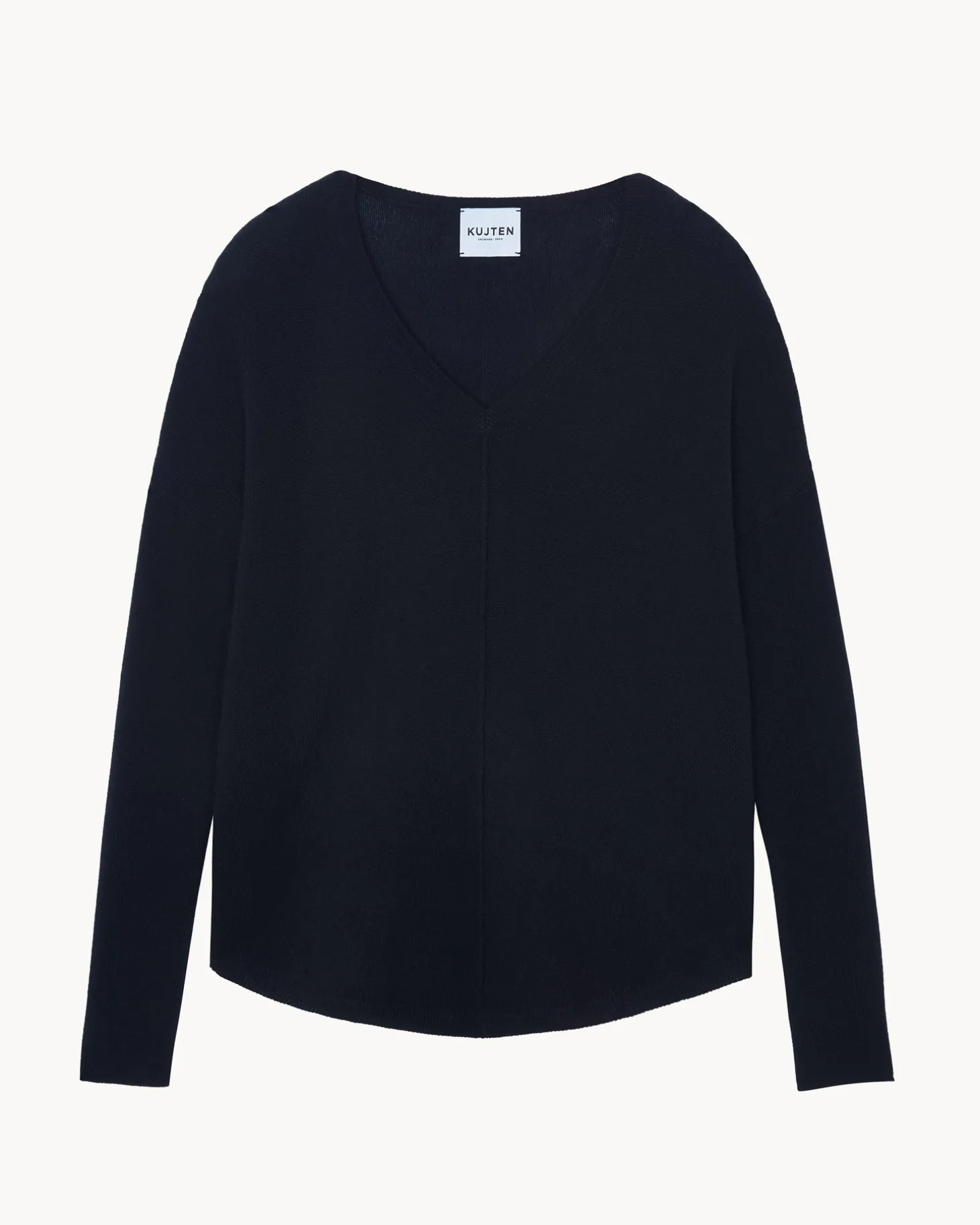 Pull Cachemire Col V Oversize Liquette