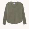 Pull Cachemire Col V Oversize Liquette