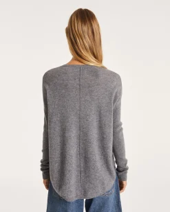 Pull Cachemire Col V Oversize Liquette