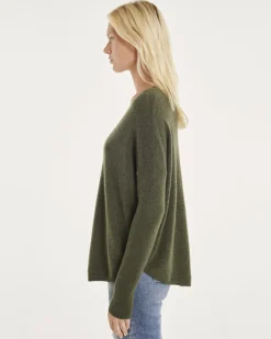 Pull Cachemire Col V Oversize Liquette