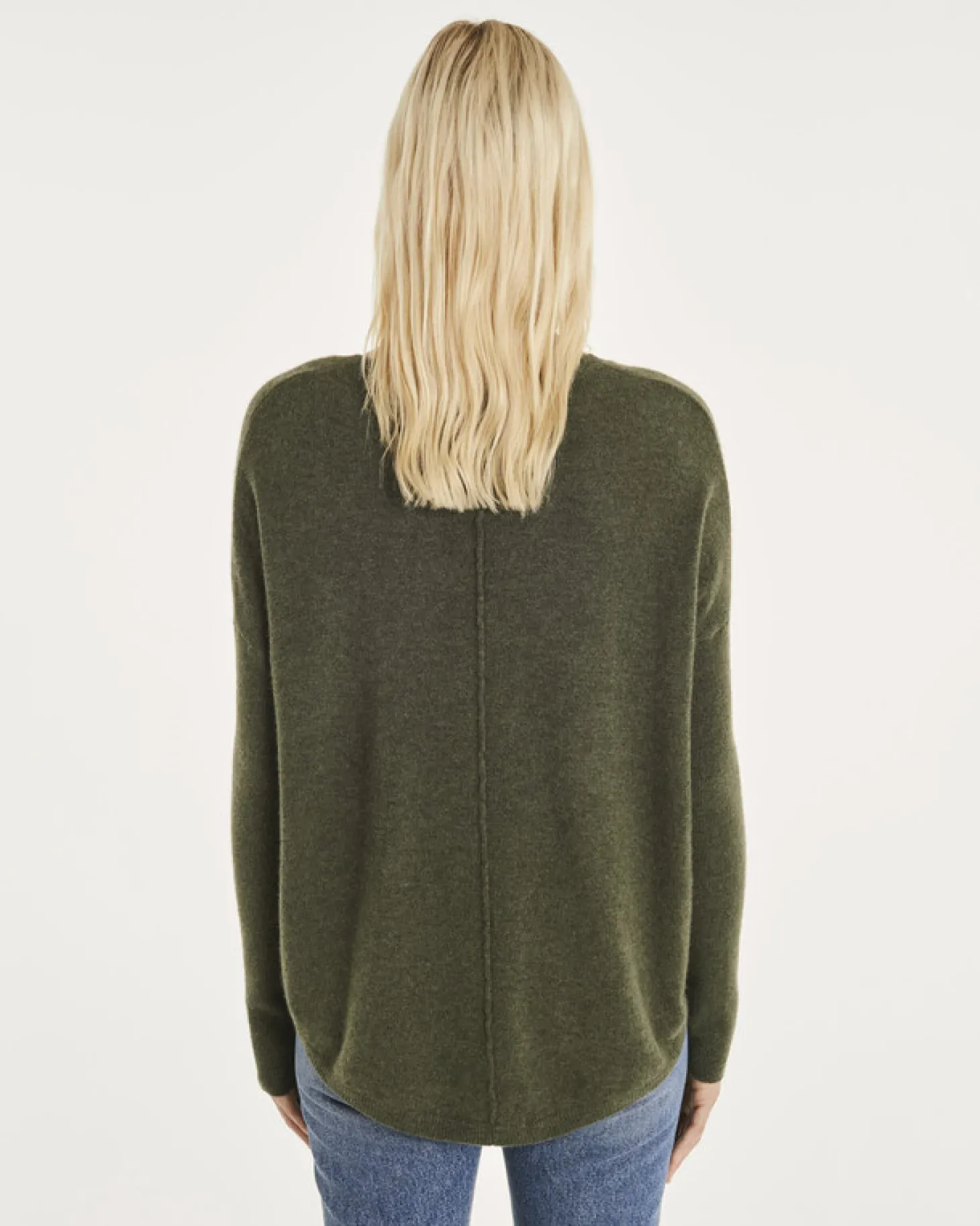 Pull Cachemire Col V Oversize Liquette
