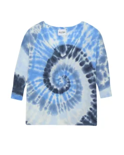 Pull Cachemire Col V Tie & Dye