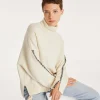 Pull Cachemire Court Femme Col Roule